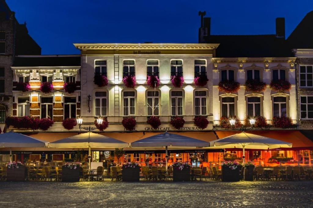 Grand Cafe Hotel De Bourgondier Bergen op Zoom Exteriör bild